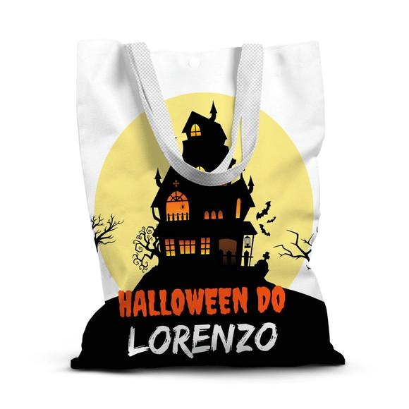 Sacolinha de Tecido para Festa Halloween 3