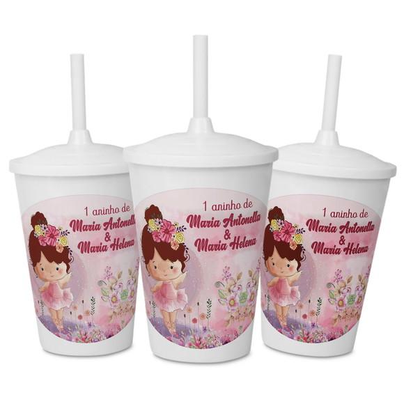 Copo Personalizado para Festa Bailarina 3