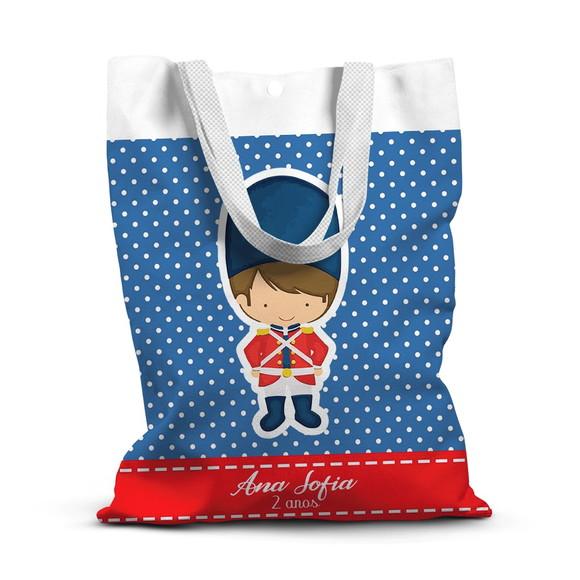 Sacolinha de Tecido para Festa Soldadinho
