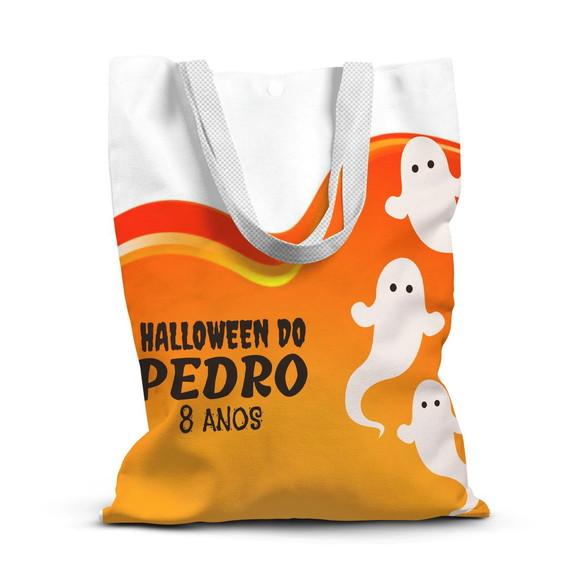 Sacolinha de Tecido para Festa Halloween 13