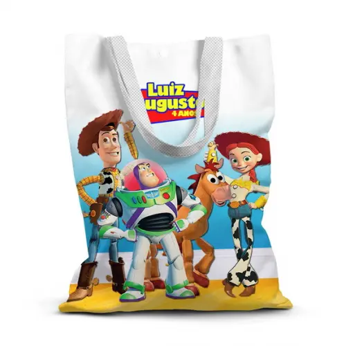 Sacolinha de Tecido para Festa Toy Story 1