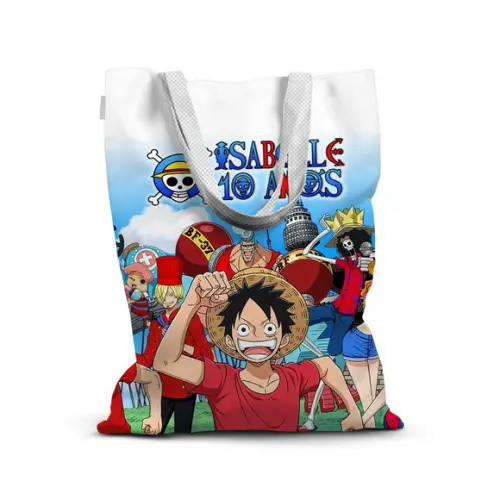 Sacolinha de Tecido para Festa One Piece 3