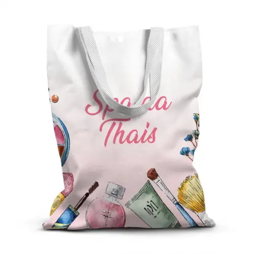 Sacolinha de Tecido para Festa Spa de Beleza 2