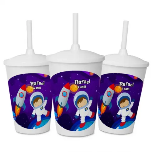 Copo Personalizado para Festa Astronauta