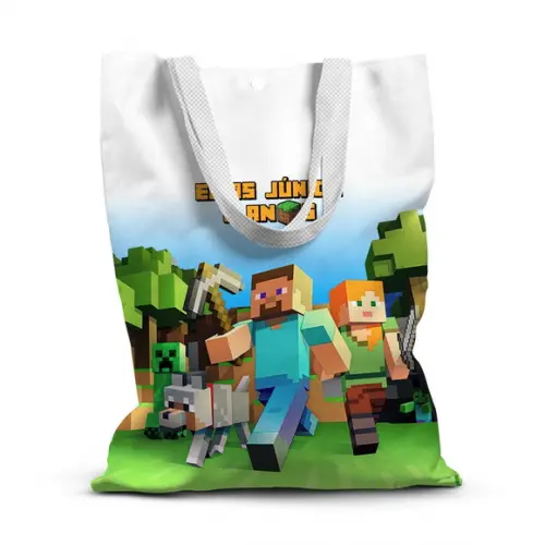 Sacolinha de Tecido para Festa Mcraft