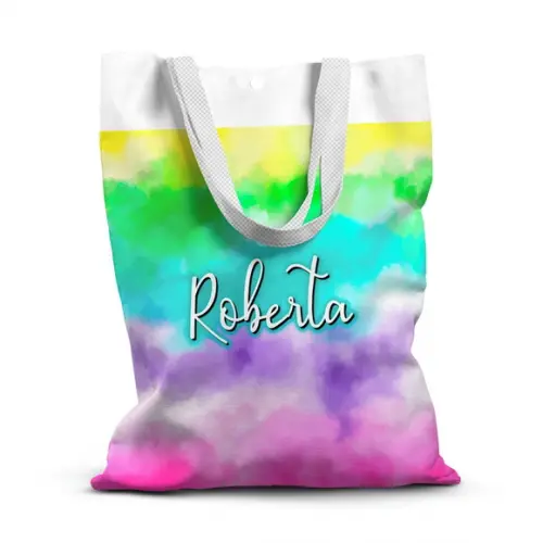 Sacolinha de Tecido para Festa Tie Dye 2