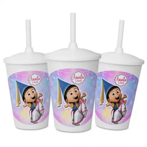 Copo Personalizado para Festa Agnes