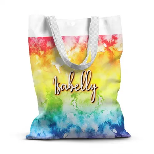 Sacolinha de Tecido para Festa Tie Dye 5