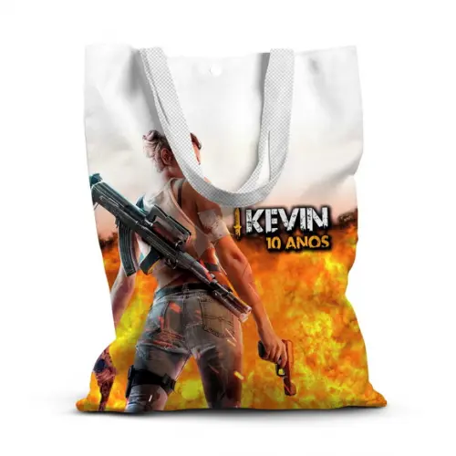 Sacolinha de Tecido para Festa Free Fire 3