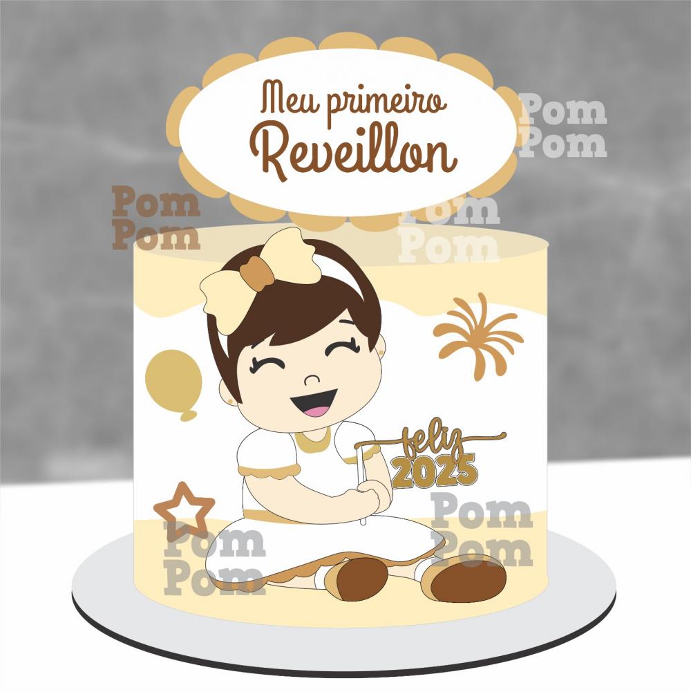 topo de bolo meu primeiro ano novo