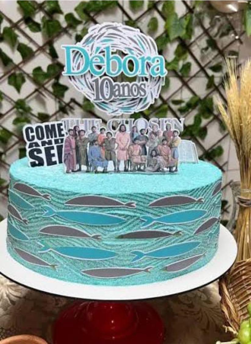 topo de bolo the chosen