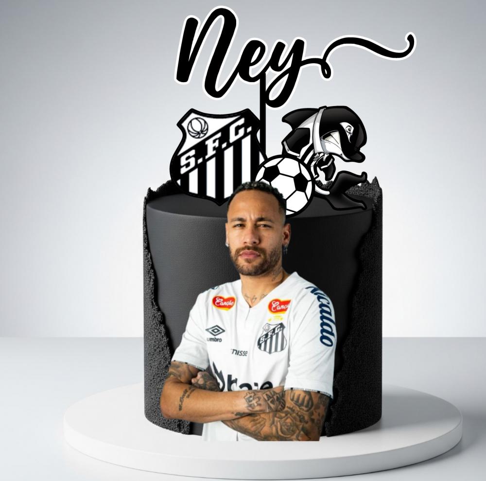 Topo de Bolo Neymar Santos