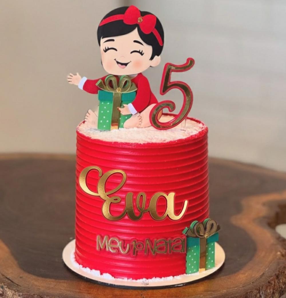 topo de bolo meu primeiro natal