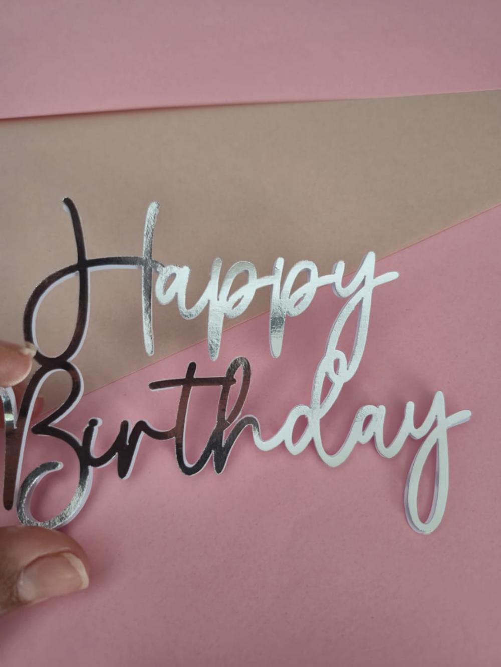 topo de bolo happy birthday