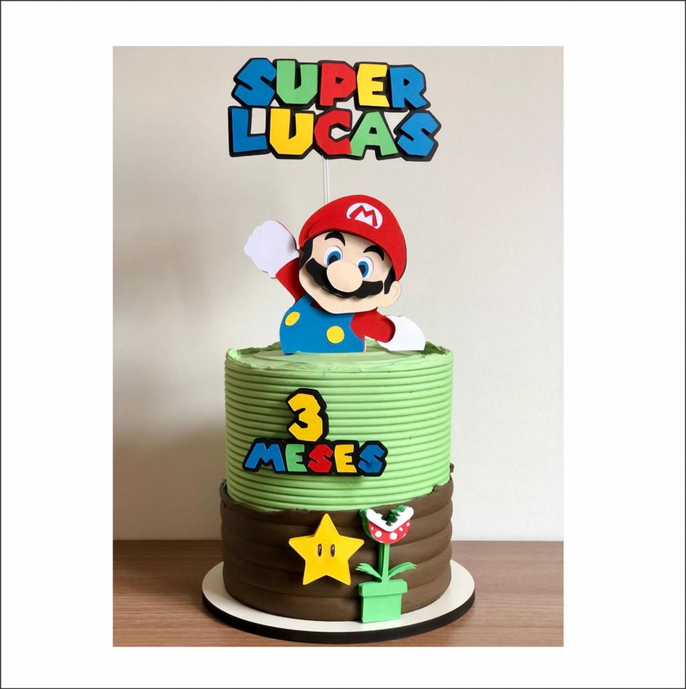 topo de bolo super mario