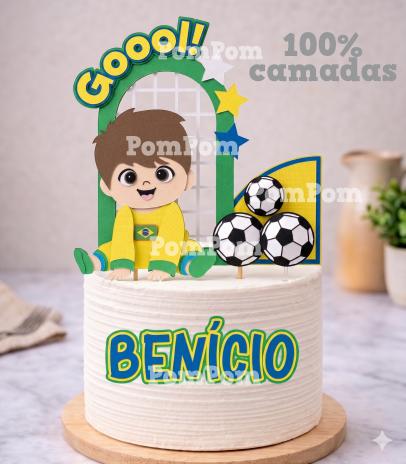topo de bolo minha primeira copa