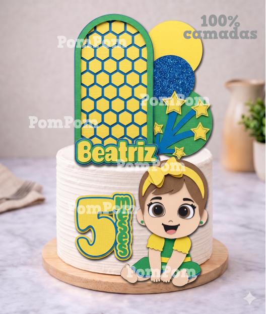 topo de bolo minha primeira copa