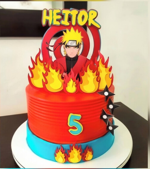 topo de bolo naruto