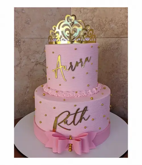 topo de bolo coroa realeza