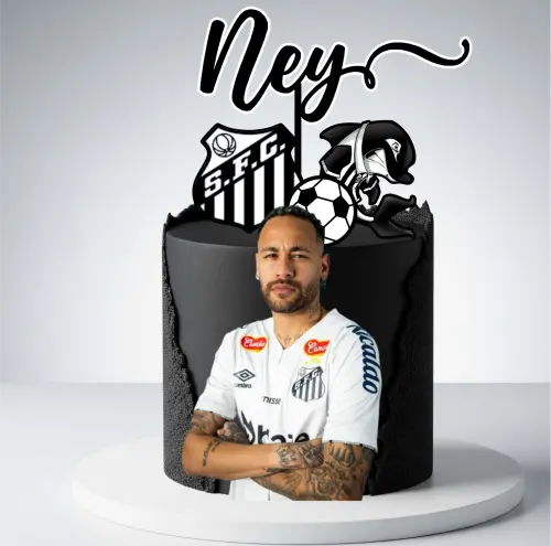 Topo de Bolo Neymar Santos
