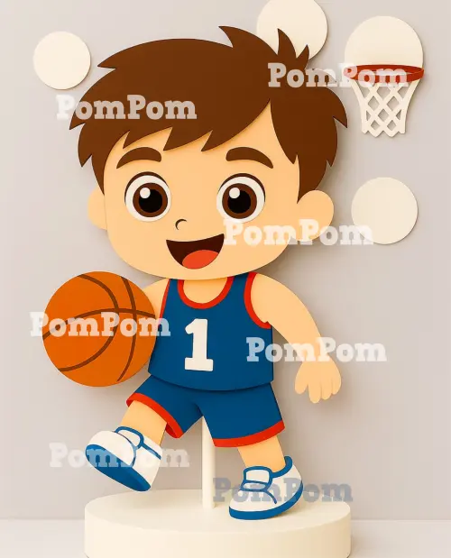 topo de bolo basquete