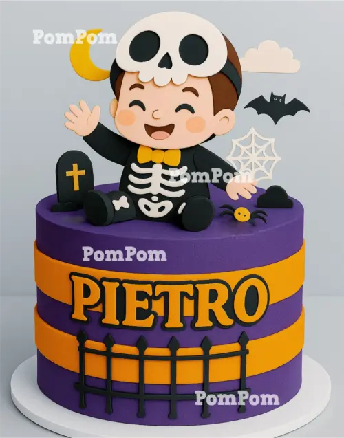 topo de bolo halloween