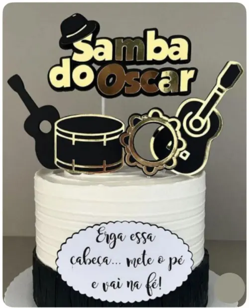 topo de bolo samba