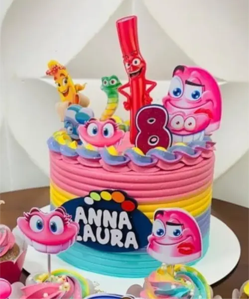 topo de bolo doces fini