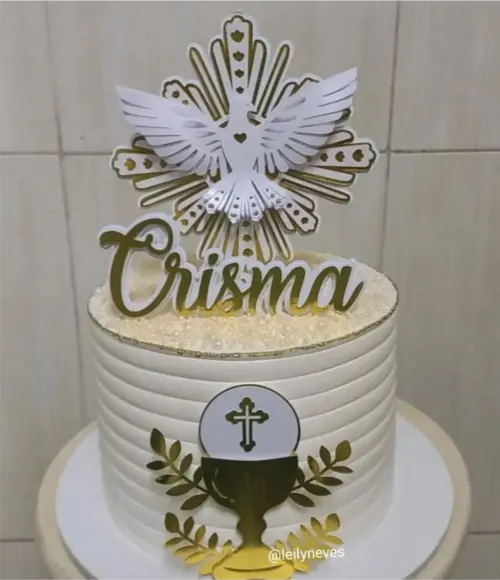 topo de bolo crisma