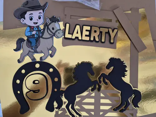 topo de bolo vaqueiro fazenda fazendeiro vaquejada