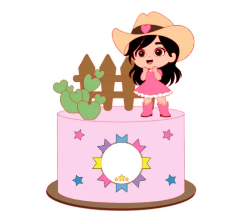 topo de bolo Ana Castelo boiadeira