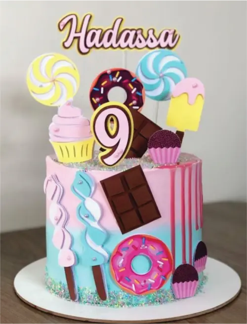 topo de bolo doces e guloseimas