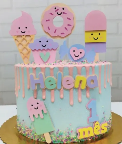 topo de bolo doces e guloseimas