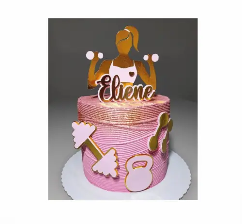 topo de bolo academia