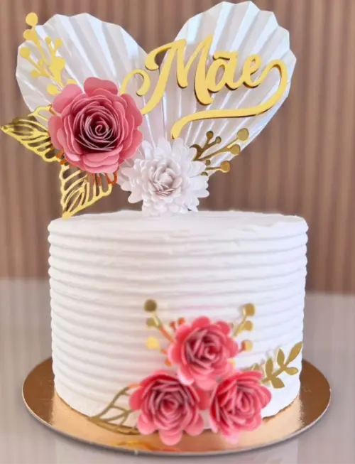 topo de bolo mãe
