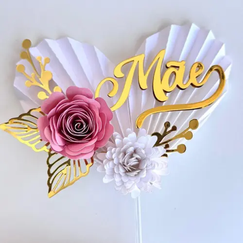 topo de bolo mãe