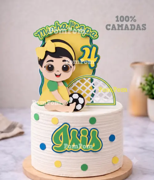 topo de bolo minha primeira copa