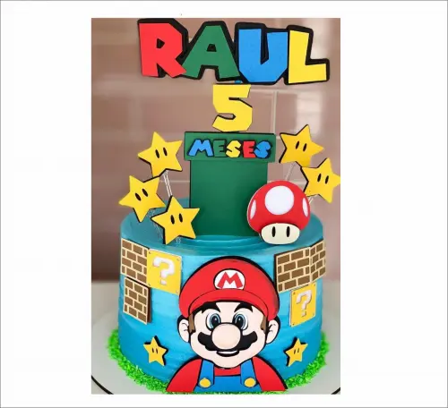 topo de bolo super mario