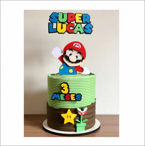 topo de bolo super mario