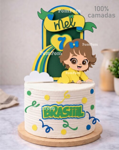 topo de bolo minha primeira copa