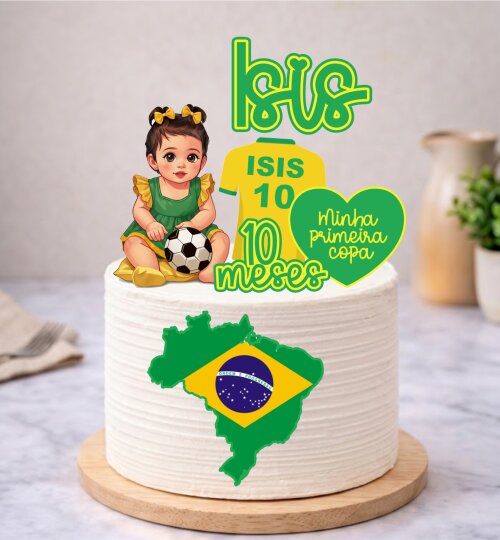topo de bolo minha primeira copa