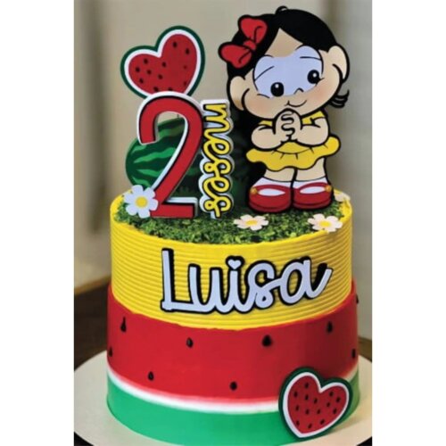 topo de bolo mesversário