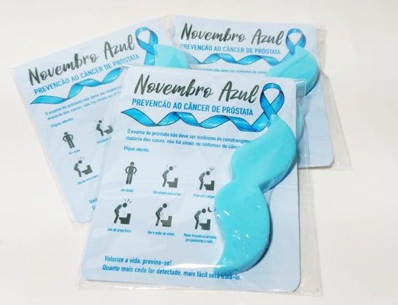 Cartão Lembrancinha Novembro Azul