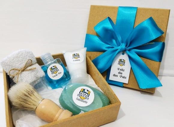 Kit Barbear Personalizado Dia dos Pais com Mensagem