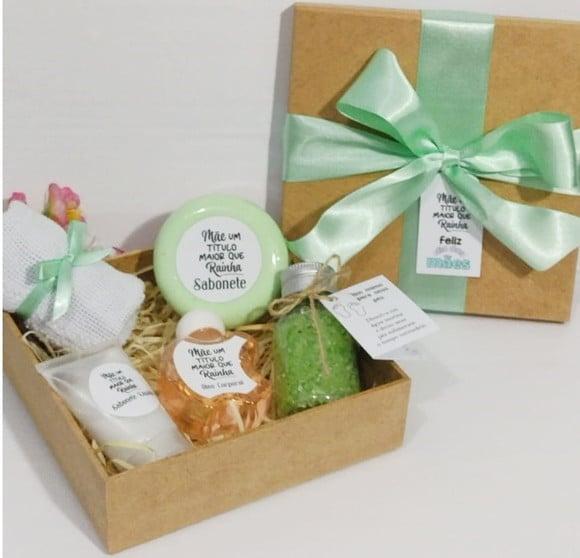 Kit Spa Cuidados Presente Dia das Mães Erva Doce