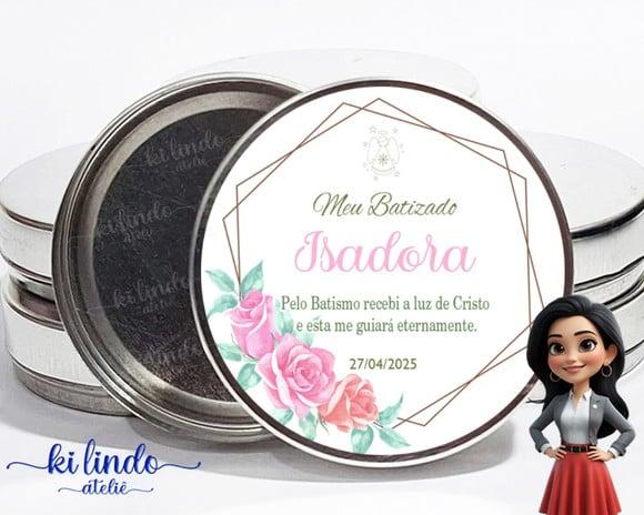Latinha Personalizada Lembrancinha de Batizado
