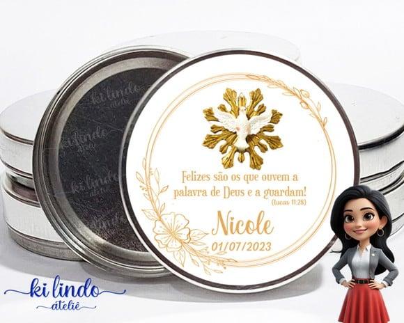 Latinha Personalizada Lembrancinha de Batizado