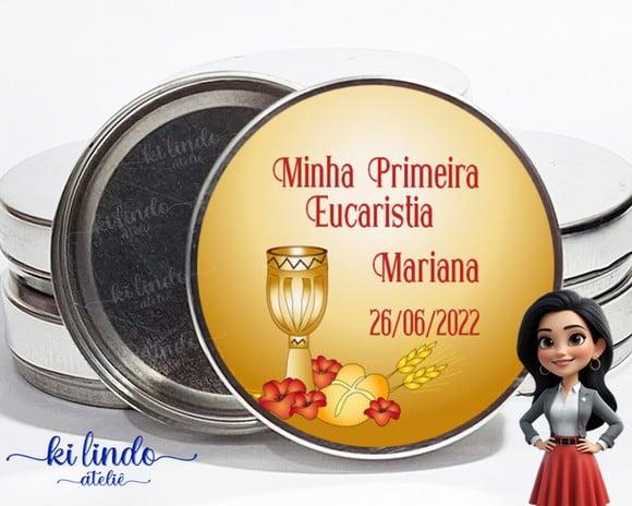 Latinha Personalizada Lembrancinha de Primeira Eucaristia