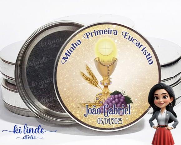 Latinha Personalizada Lembrancinha de Primeira Eucaristia