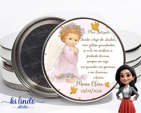 Latinha Personalizada para Lembrancinha de Batizado